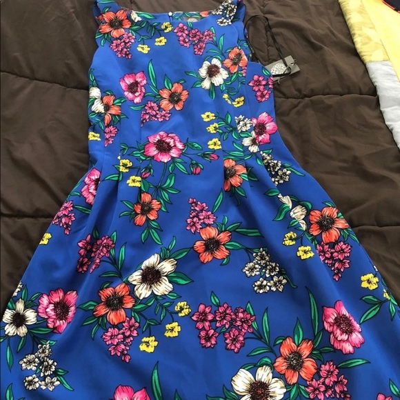 Vince Camuto Floral dress, Size 8 - Picture 3 of 6